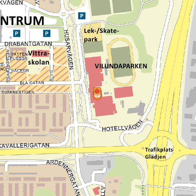 Väsbyskolans sporthall, Skolvägen 11