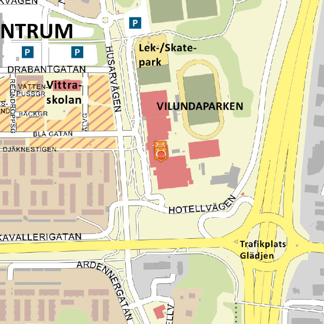 Vilundaparkens B-hall