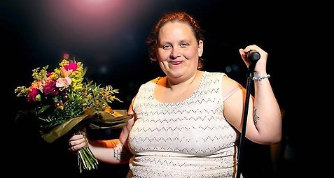 Nikki Scherdin vann deltävlingen i Väsby. Foto: Rosie Alm.