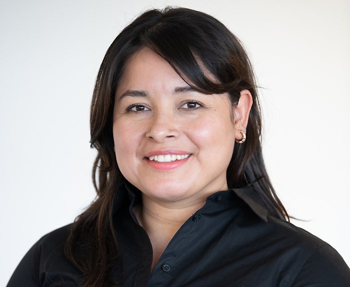 Bild på Cynthia Calles Soriano som är digital hemguide.